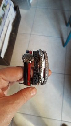 bracelet bijou cuir fabrication artisanale collonges