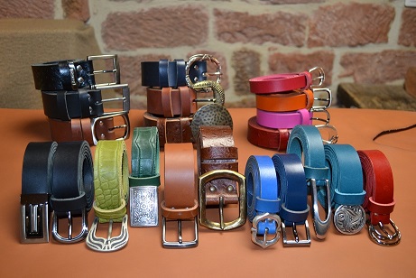 handcrafted leather products