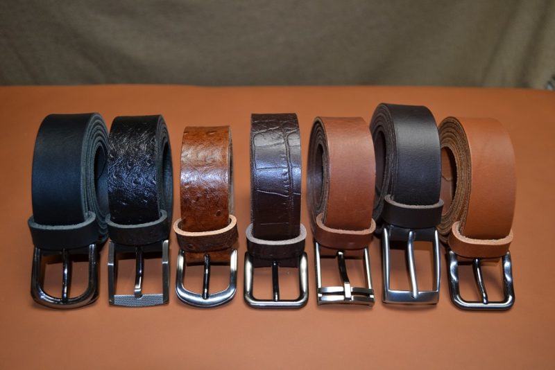 handcrafted leather products