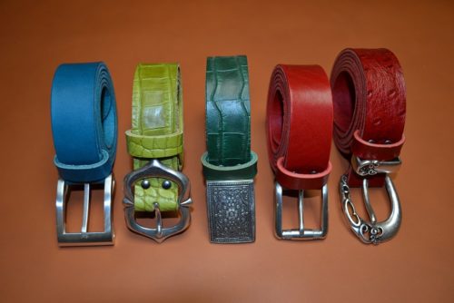 ceinture artisanales cuir