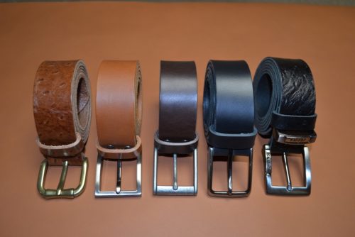 ceintures artisanales cuir