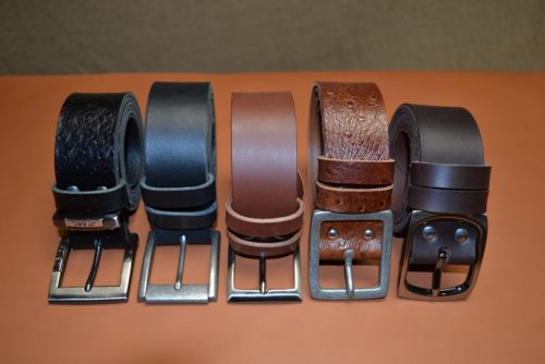 ceintures artisanales cuir