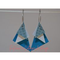 boucles d'oreilles cuir fabrication artisanale française